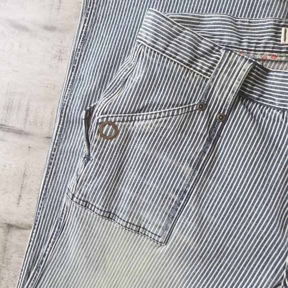 Express Conductor Striped Jeans Size 9/10 - Picture 10 of 16